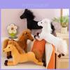 Peluche Cavallo Realistico Con Imbottitura in Cotone PP Per Bambini e Collezionisti