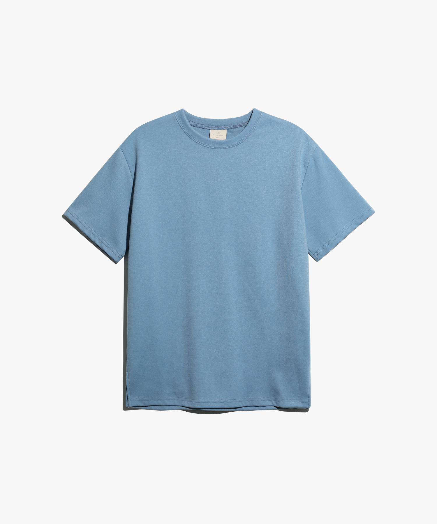 Iesn Pure Heavy Short Sleeve T-Shirt Blue L