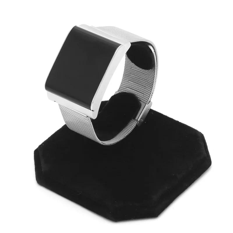Velvet C-shaped Design Jewelry Bracelet Bracelet Watch Display Stand Bracket