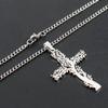 Stainless Steel Tree Trunk Cross Shape Necklace for Women Choker Aesthetic Jewelry Gift