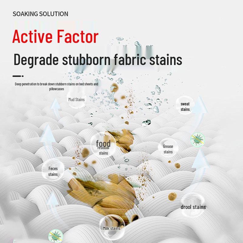 Pillow and Linen Stain & Odor Remover: Eliminates Yellowing, Head Oil, and Sweat Stains from Pillowcases, Towels, and Bedding - Free Shipping