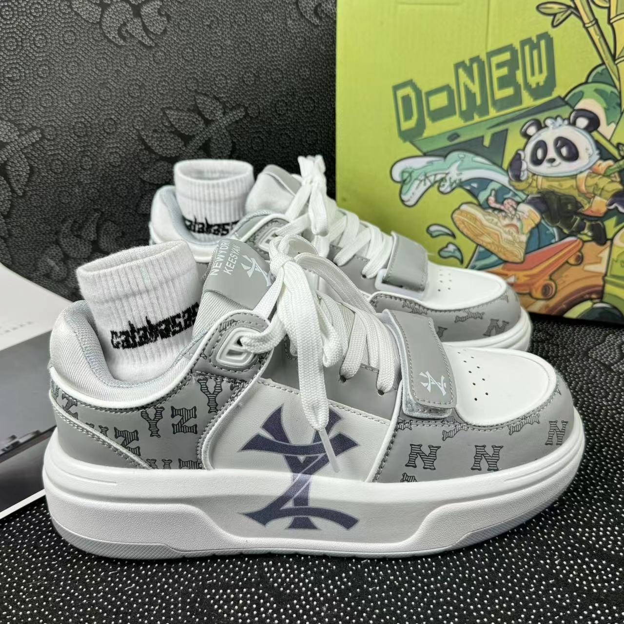 

Популярный стиль нишевый дизайн буквенные кроссовки для мужчин и женщин для увеличения роста пар повседневные легкие спортивные папины кроссовки тренд 44