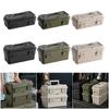 Tool Storage Box Pouch PP Material With Secure Lock Internal Dividers Medium 6.5L Small 4L Capacities Organized Solution