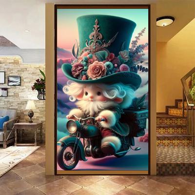 Cartoon Christmas Little Girl Full 5D Diamond Painting Mosaic Embroidery Handmade Cross Embroidery Home Decoration Gift