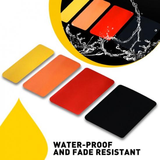 For Toyota Tacoma TRD 4Runner Tundra/ Tantu Super Tri-Color Stripe Decal Sticker