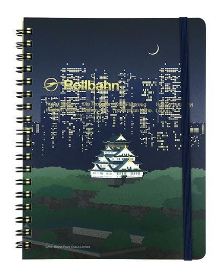 Delfonics Rollbahn Pocket Memo L Osaka Limited Edition Osaka Castle