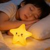 Creative Moon Silicone Wall Lamp Cartoon Rechargeable Night Light  Children's Room