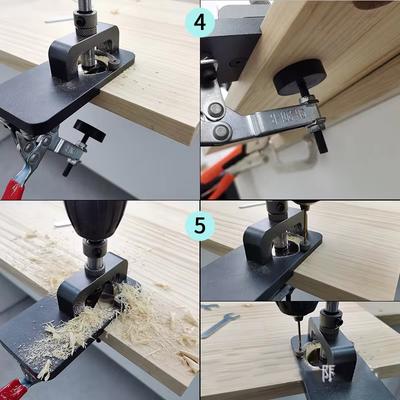 35mm Skrytý závěsný vrtací přípravek Vodítko Závěsný otvor Vrtací vodítko Tesař Dřevoobráběcí nástroj Otvírák otvorů Lokátor dveří Skříňka