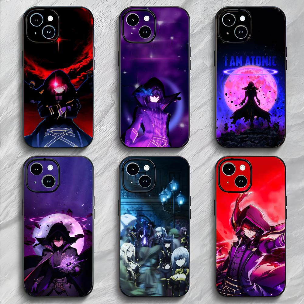 Isekai Fantasy Anime T-The Eminence In Shadow Phone Case Black Soft Packaging Lightweight For iPhone17 16 15 ProMax Phone Case