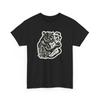 Unisex Adult T Shirt Vintage Style Black Panther American Traditional Tattoo Tee