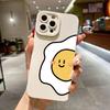 Tomato and Egg Phone Case IPhone 16 15 Pro Max Case For IPhone 13 14 15 12 11 Pro XS Max 12 13 Mini XR X Plus Shockproof Case