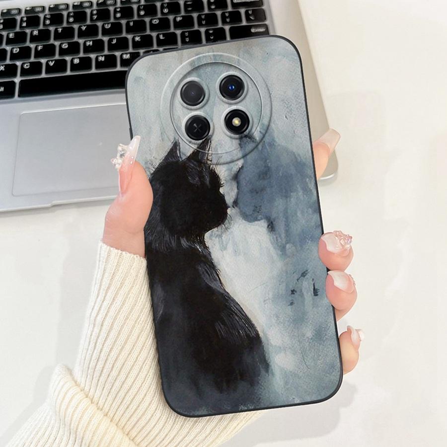 Für Realme 12 12Plus 12X Hülle Neue Blume Gedruckt Schutz Hülle Weicher Silikon Stoßfänger für Realme12 12 X 12 Plus Couqe