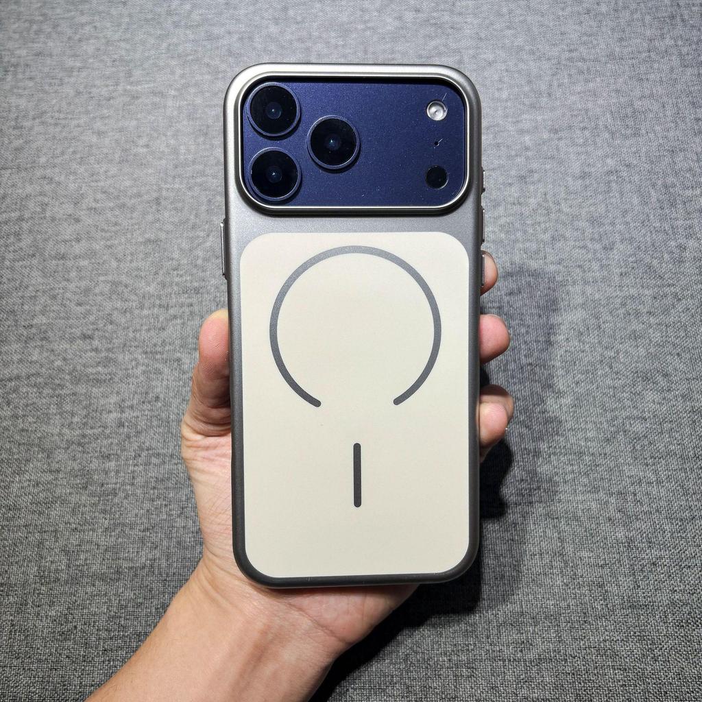 iPhone 17 Pro Max Magnetic Case: Second Gen, Soft & Smooth, Drop-proof, Solid Color