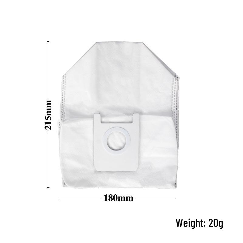 Roidmi EVE PLUS Accessories: Main Brush, Dust Bag, Side Brush, Rag, Filter, Mop