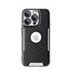 Carbon Fiber Is Suitable for IPhone 15Pro Mobile Phone Case Lens Film 14/13 Full-inclusive Protective Case