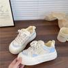 Spring new dopamine original niche little white shoes women's niche big head board shoes platform ugly cute bread shoes