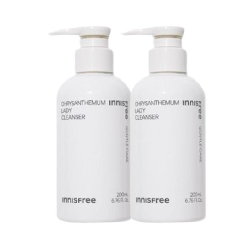 Innisfree Chrysanthemum Feminine Cleanser 200ml | Gentle Intimate Wash for Women | pH-Balanced Daily Hygiene K-Beauty
