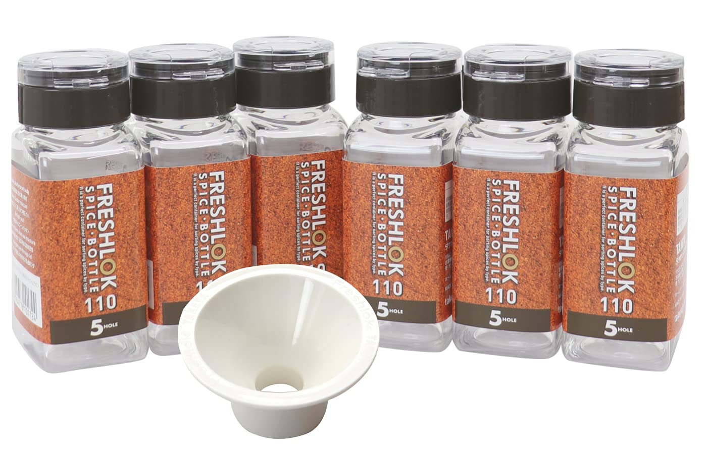 

TAKEYA Official Spice Bottle Storage Container FRESHLOK High Refrigerator Chicken TAKEYA Freshlock 5 Set of Airtightness, Airtight, Compatible,