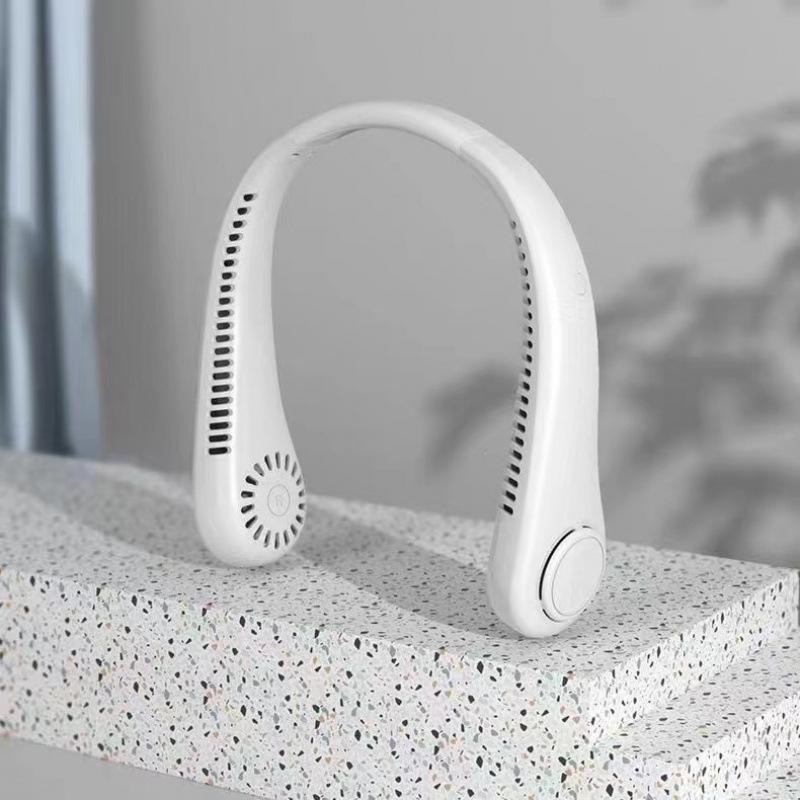 USB Rechargeable Silent Bladeless Neck Fan