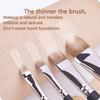 1pcs Upgraded Flat Circular Ultra-Thin Concealer Foundation Makeup Brushes For Liquid Foundation And Concealer Contour Brush