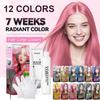 All-in-One Cross-Border Hair Dye Kit: Easy Full-Color Cream with Built-in Comb for Beginners