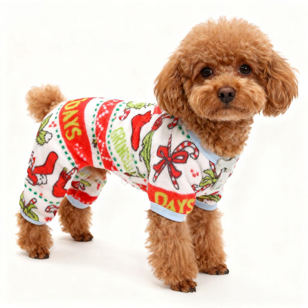 Winter Warm Fleece Jackets For Dogs And Cats,and Winter Fleece Four-legged Garments