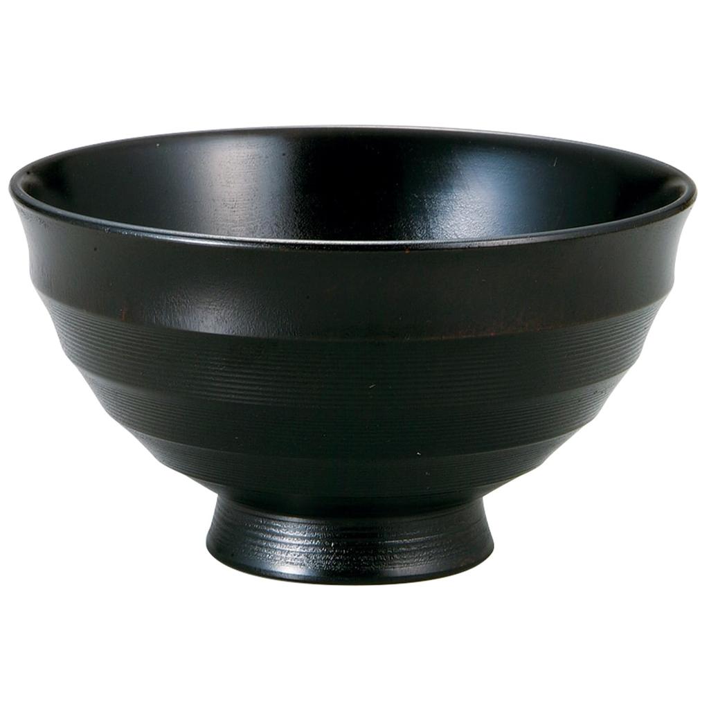 Maeju Lacquerware Wooden 4.0 Rice Bowl Set, Cherry Blossom Design, Miyatsune, 8A-516