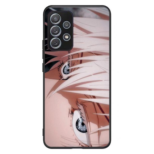 Pouzdro na telefon Jujutsu Kaisen pro Samsung Galaxy A02 A03s A10 A20 A21s A31 A40 A41 A42 A50 A51 A52 A70 A71 A72 A32 A22 A82