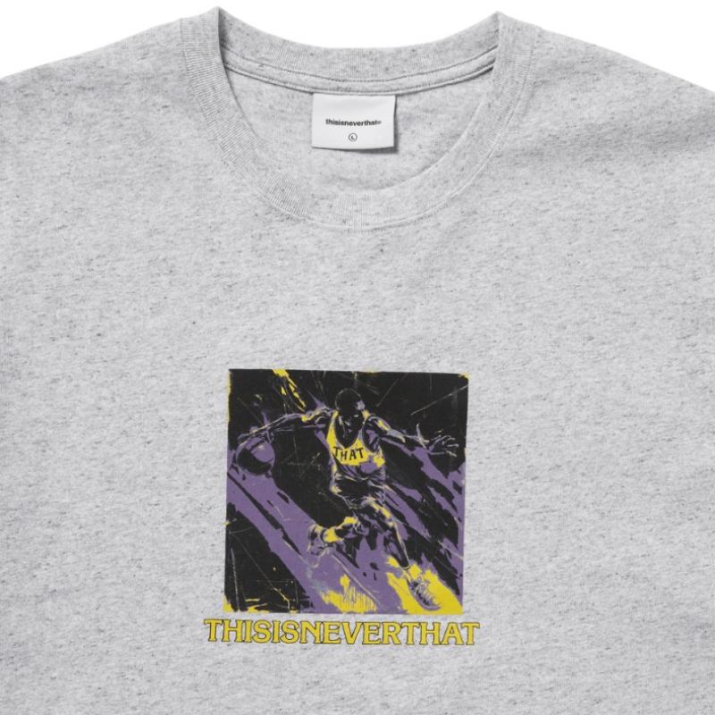ThIs Is Never That Player Tee Heather Grey