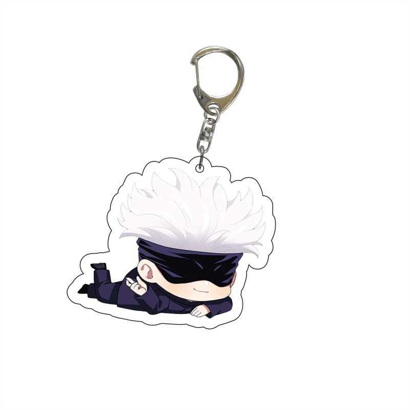 

Jujutsu Kaisen Anime Keychain Satoru Gojo Yuji Itadori Megumi Fushiguro Nobara Kugisaki Backpack Gift Pendant Cosplay Carry Mini Lightweight Portable 55mm