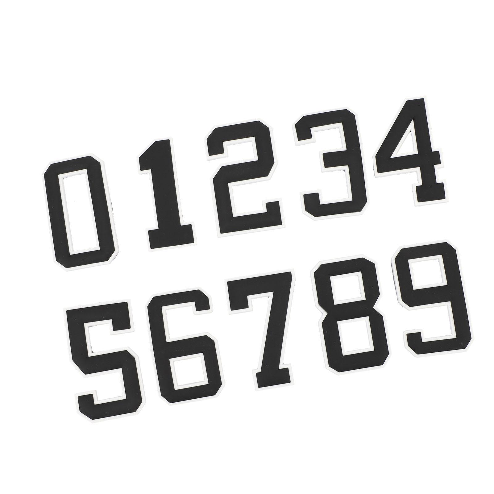 

10шт. Декоративные пакетики с цифрами 09 Вставка Номер Декор для Пляжной Сумки Аксессуары Для Сумок