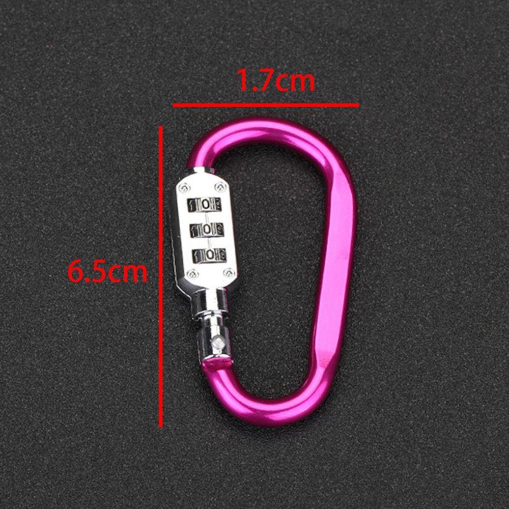 3 Digit Dial Combination Code Number Lock Padlock For Luggage Zipper Bag Backpack Handbag Suitcase Drawer Outdoor Durable Locks