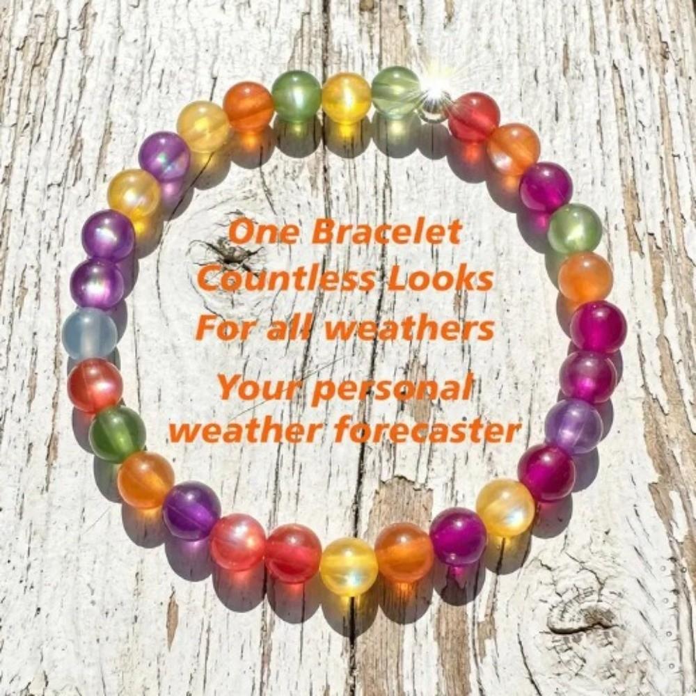 Photochromic UV Reactive Bracelet Sunlight Color Changing Bracelet  Daily Wear