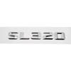 3D ABS Car Rear Trunk Badge Emblem Decals Sticker Decoration accessories for Mercedes Benz SL63 SL65 SL280 SL300 SL320 HG9