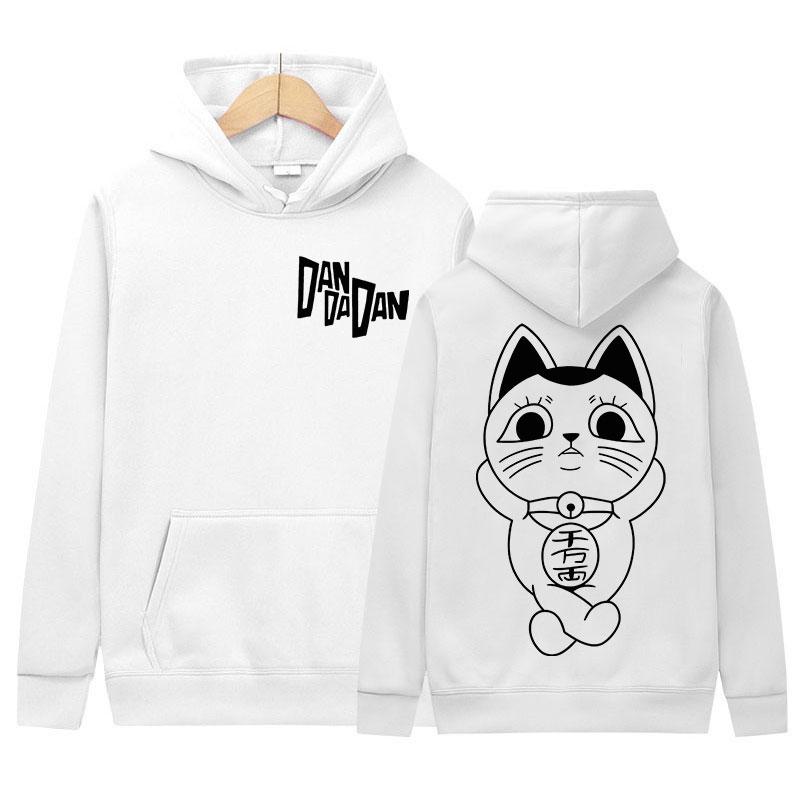 Anime Dandadan Okarun Dan Da Dan Graficzna Bluza z Kapturem Męska Damska Luźna Oversize Bluza z Kapturem Sweter Moda Wysoka Jakość Polarowe Bluzy z Kapturem