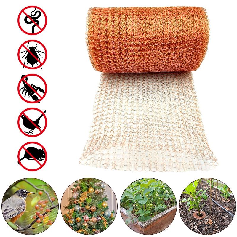 Anti Pest Copper Mesh Netting Sheet Corrosion Resistant Garden Durable Barrier Protecting Plant Pipe Snail Rodent Fencing Patch