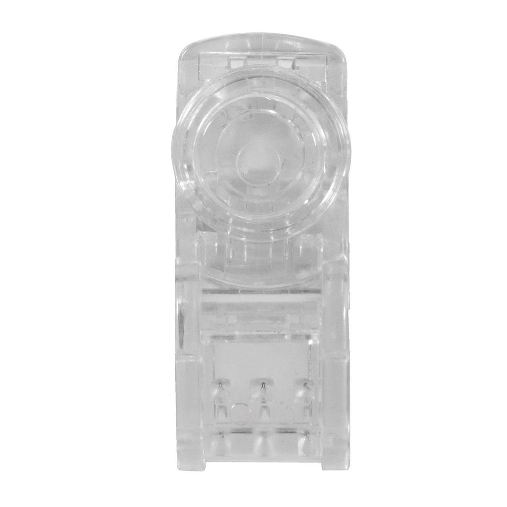 Kutsuwa Safety Name Tag Clip, Clear