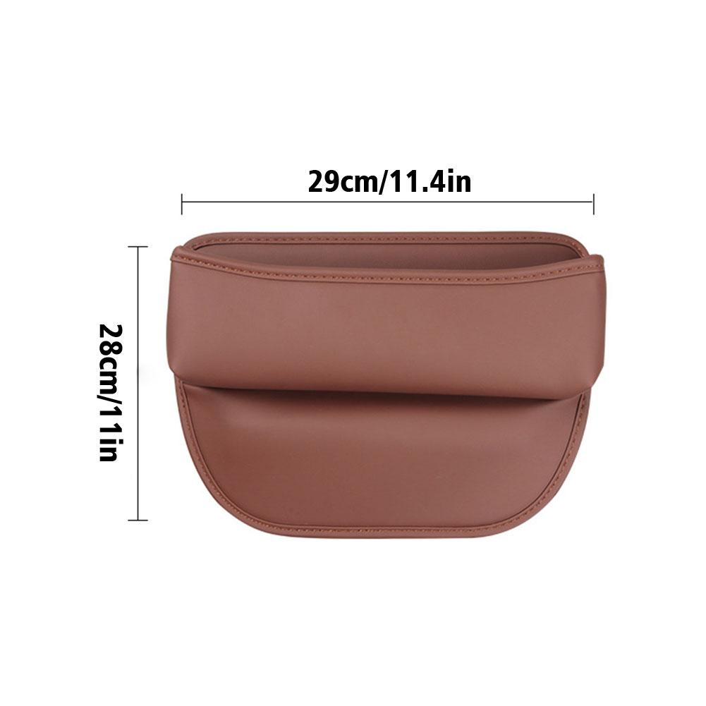 Cutie de depozitare pentru curățarea scaunului de mașină din piele Organizator pentru scaunul din față Umplere de goluri pentru scaune pentru telefon Poșetă pentru monede Cutie de chei Accesorii pentru interiorul mașinii