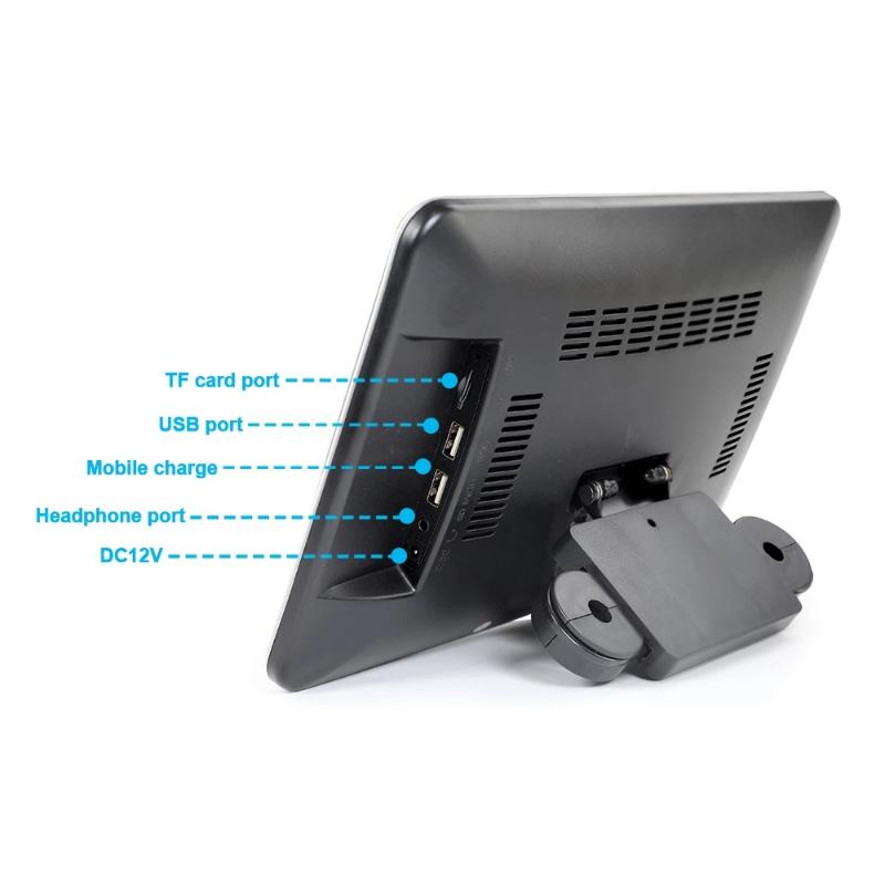 10.1 Inch Headrest Monitor 1080P MP5 Support Apple Android Phone Screen Universal Model Projection Multimedia