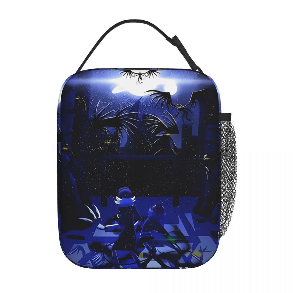 New Murder Drones Cartoon Lunch Bag For Unisex Lunch Box Casual Work Cooler Bag Portable Waterproof Thermal Tote Handbags