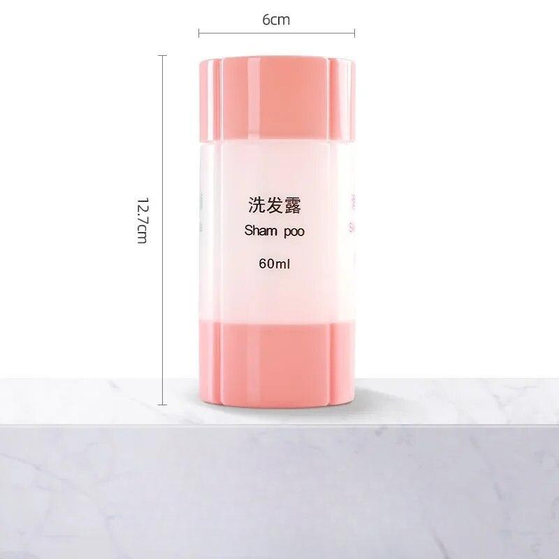 3/4 In 1 Travel Lotion Dispenser Refillable Bottles Set Portable Shampoo Shower Gel Cosmetic Bottle Creative Empty Bottles