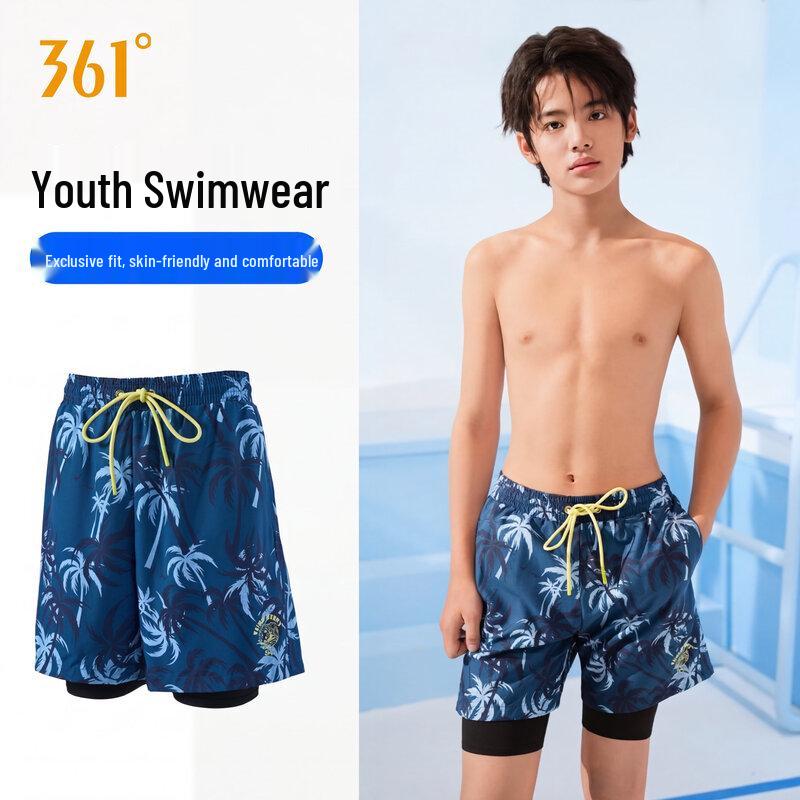 

361° Boys Double-Layer Boxer Training Swim Trunks 150