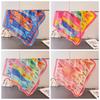 Cartoon Imitation Silk Scarf Shawl High-end Print Neck Scarf Headscarf High Quality Square Scarf