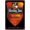 Retro Beer Posters Home Decor Plate Vintage Metal Tin Sign Hertog Jan Metal Plaque Pub Bar Wall Room Decoration