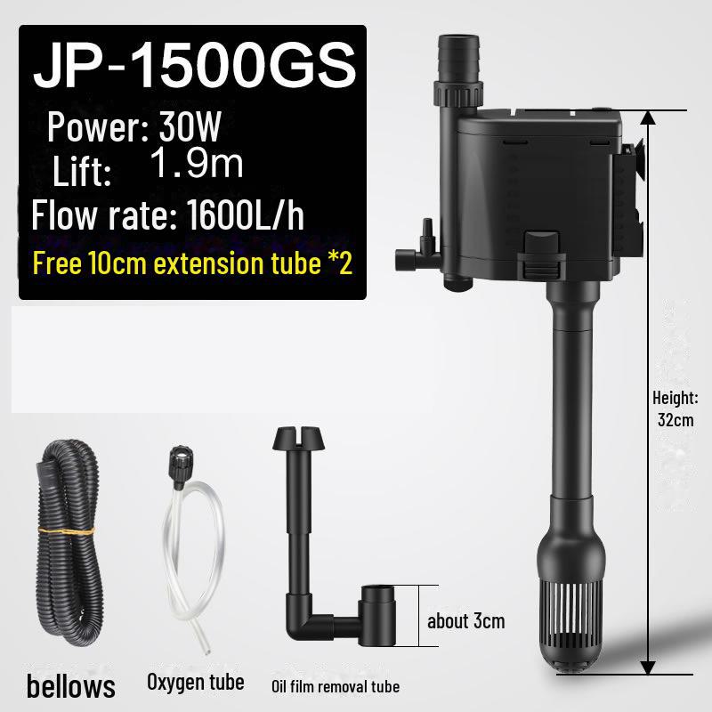 

Бесшумный многофункциональный погружной фильтр для аквариума и кислородный насос Official SunSun Product