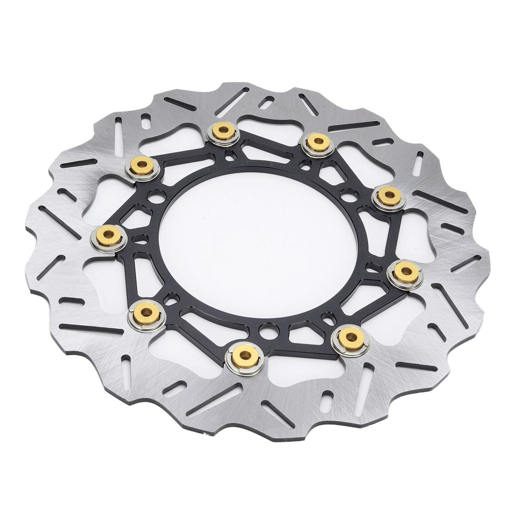 Motorcycle Front Brake Disc Rotor Set 267mm Stainless Steel Caliper Adapter Kit Replacement for NMAX125 NMAX155