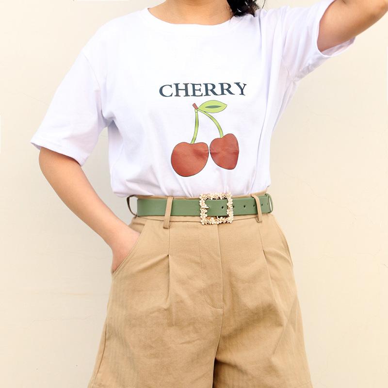 Fashionable Classic Alloy Pin Buckle Women's Belt New Decorative Pants and Skirts Versatile Fashion Pu Leather Belt