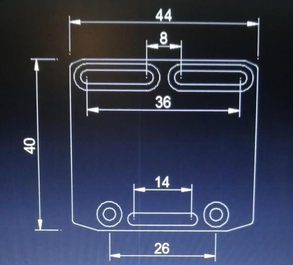 Metal Garage Japan Original Carbon Fiber Rear Amplifier Plate for YD-2, RDX, RD2, TT-02, MB-01, and BT-01 (MGH34)