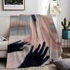 Pearls Scattered In the World Throw Lightweight G Flannel Blanket Soft Skinfriendly for Summer Cooling