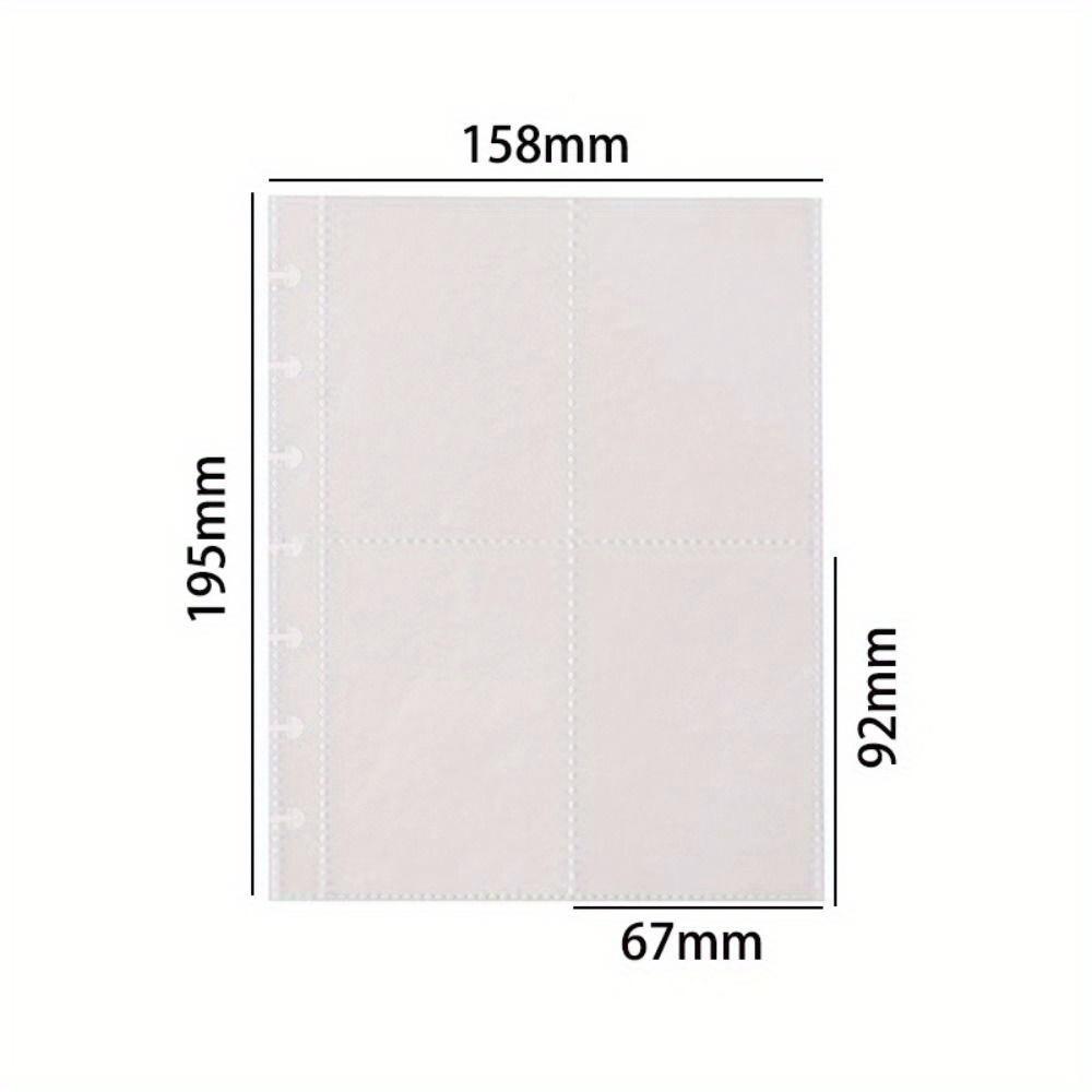 Multi-pockets 3 Inch Photo Album INS Style Idol Cards Collect Book Kpop Card Holder Loose-leaf Binder Photocard Holder